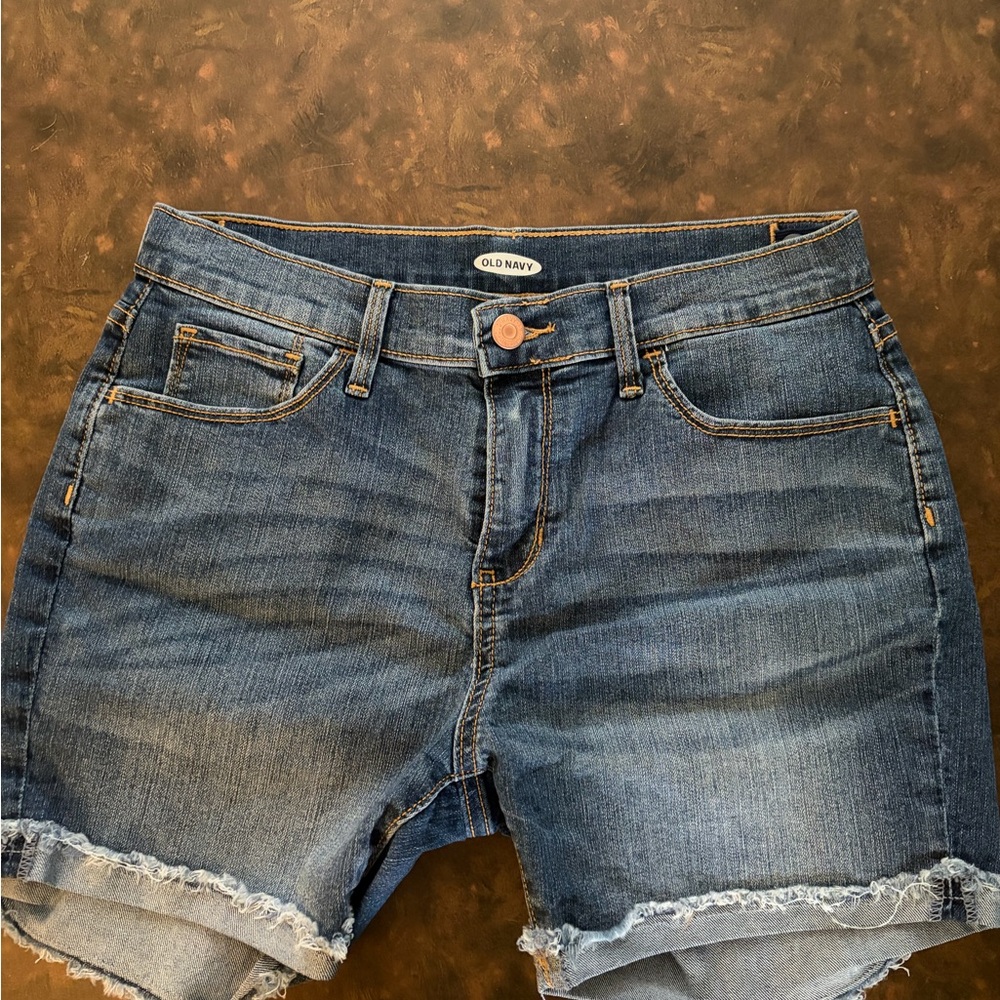 Old Navy Dark Blue Denim Shorts